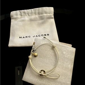 Marc Jacobs Gold and White Bracelet
